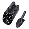 Detector de metal SCOOP SCOOP Y SHOVEL Juego Herramienta de excavación (Negro)