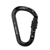 XINDAXD-8123NEquipo al aire librede escaladarápidacolganteshebillamosquetónHMSperaprincipalde bloqueode seguridadHebilla(Negro)