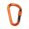 XINDAXD-8123NEquipo al aire librede escaladarápidacolganteshebillamosquetónHMSperaprincipalde bloqueode seguridadde la hebilla(naranja)