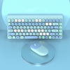 FV-W10 86-KEYYS 2.4G Teclado inalámbrico y conjunto de ratones (azul mezclado)