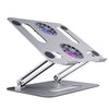 BONERUY P43F Aleación de aluminio Plegable Computadora Soporte de enfriamiento del cuaderno, Color: Plata