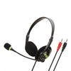 Auriculares con cable de cabeza con micrófono, estilo: GAE-440 A