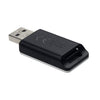 5 PCS FB FB-360 2 en 1 Lector de tarjetas de computadora USB (Negro)