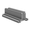 Soporte de almacenamiento del teléfono portátil de la aleación de aluminio del teléfono portátil, color: L400 Single Slot (gris)