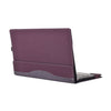 Manga de protección portátil de cuero PU para HP Spectter X360 15-EB (rojo del vino)