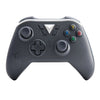 M-1 2.4G Gamepad sin motor inalámbrico para Xbox One / PS3 / PC (Silver Grey)