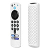 2 PCS Shell de silicona para Alexa Voice Remote 3rd Gen & TV Stick 3rd Gen (blanco)