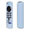 2 PCS Shell de silicona para Alexa Voice Remote 3rd Gen & TV Stick 3rd Gen (Azul)