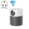 M1 Home Commercial LED SMART HD Proyector, Especificación: Enchufe del Reino Unido (Versión de Android inteligente WiFi)