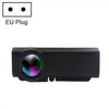 YG530 HOP LED PEQUEÑO HD 1080P Proyector, Especificación: Enchufe de la UE (Negro)
