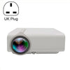 YG530 HOPA LED PEQUEÑO HD 1080P Proyector, Especificación: Enchufe del Reino Unido (blanco)