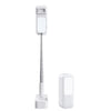 Soporte de llenado de luz de doble cara giratorio V6 de 360 grados (blanco)