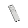 JG1 USB 2.0 Coche de grabado de metal de alta velocidad Unidades flash USB, capacidad: 4GB (blanco)