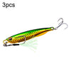 3 PCS Proberos LF103 Simulación Metal Pesca de mar Cebo, Especificación: 20G (A con gancho)