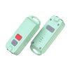 AF-2002 Dispositivo de autodefensa de alarma anti-lobo recargable de 130dB con luz de socorro (verde)