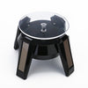 OVNI altamente solar 9cm 360 Pantalla giratoria Soporte de pantalla giratorio TurnTable (luz azul negra)