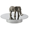 25 cm USB Pantalla giratoria Soporte de pantalla de video de disparo de disparo TurnTable (espejo de plata)