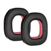 1 par Earpad de esponja para Logitech ASTRO A50 GEN3 / GEN4 Auriculares (Negro + Rosa)