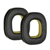 1 par Earpad de esponja para Logitech ASTRO A50 GEN3 / GEN4 Auriculares (Negro + Amarillo)
