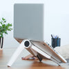 Soporte de escritorio de la tableta de la tableta del teléfono móvil plegable de UP-1S (blanco)