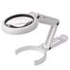 Lupa de mano de luz LED de carga USB de 5x / 11x (FS 75RC)