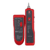Detector de cables de red de tracker RJ45 RJ11 Tester para líneas telefónicas y cables LAN