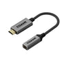 Qgeem QG-HD02 HDMI Soltero a Mini DP Converter (Silver Grey)