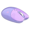 M3 3 teclas Lindo Silent Portátil Ratón inalámbrico, SPEC: versión inalámbrica Bluetooth (púrpura)