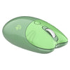 M3 3 llaves Lindo Silent Laptop Ratón inalámbrico, SPEC: versión inalámbrica Bluetooth (verde)