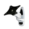 Gibbon Mounts FE110W Monitor de computadora Montaje de pared Soporte giratorio universal (blanco)