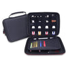 GHKJOK GH1322 Gran capacidad U Disco Tarjeta SD Bolsa de disco duro móvil (Negro)