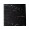 Tablero de fondo de foto de PVC de 40x40cm (mármol negro)
