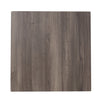 Tablero de fondo de foto de PVC de 40x40cm (grano de madera oscuro)