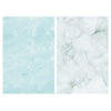 2 PCS 3D Tablero de fondo de doble cara estereoscópico (Emerald Jade)