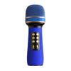Micrófono Bluetooth inalámbrico en vivo WS898 con función de audio (AZUL)