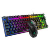 ZIYOU LANG T2 88 KEYYS GAMING Mecánico Luminoso Teclado y juego de ratones, longitud del cable: 1.6m (negro)