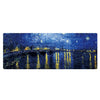 400x900x1.5mm Desbloqueado AM002 Amplio pintura al óleo Escritorio Caucho Alfombrilla de ratón (noche estrellada)