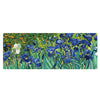 400x900x4mm Bloqueado AM002 Gran mesa de pintura al óleo, goma, almohadilla de ratón (iris)