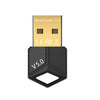 Adaptador USB Bluetooth 5.0 para PC, receptor de audio inalámbrico para computadora, color negro