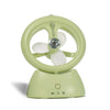 Mini USB Recargable Spray Spray Student Student Office Office Surftop Fan Mute (Green Matcha Frosted)