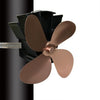 Ventilador de chimenea montado en la pared sin imán de la pared yl603 (bronce)
