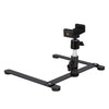 Soporte de teléfono de escritorio de base de metal ajustable de 360 grados, Estilo: Base + PTZ + Clip de teléfono