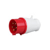 3 PCS INDUSTRIAL CLUP IP44 Conexión a prueba de agua Aviación, Estilo: 5 Core 16A