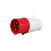 3 PCS Conecte industrial IP44 Aviación impermeable Enchufe, Estilo: 4 Core 32A