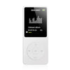 Tarjeta Ultra-Thin Pielessless MP4 Player con pantalla (blanco)