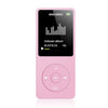 Tarjeta Ultra-Thin Pielessless Mp4 Player con pantalla (rosa)