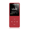 Tarjeta Ultra-Thin Pielessless Mp4 Player con pantalla (rojo)