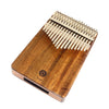 Purm Kalimba Pulgares Piano Principiante Piano Instrumento musical portátil, Color: 17 Tonos Acacia Madera