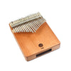 Purm Kalimba Thumbs Piano Piano Piano Instrumento musical portátil, Color: 21 Tono de caoba