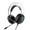 Auriculares con cableado del juego de la computadora Langtu M8 con micrófono, longitud del cable: 1.5m (negro)